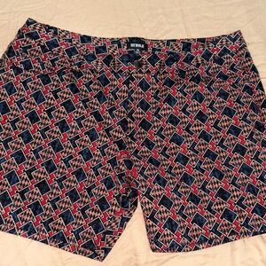 ST33LE Size 36 Men’s Casual Shorts - Geometric Pattern - NEW!